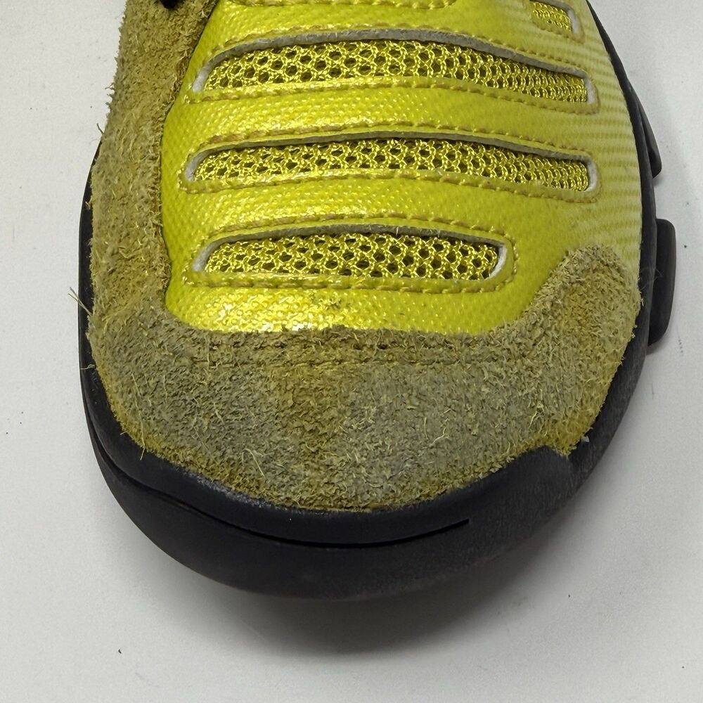 Anta Fencing Shoes Mens 6.5 Yellow Suede Mesh Professional Lightweight - Picture 7 of 16